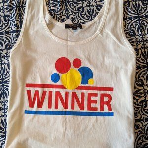 Cute, Trendy Winner Tank Top